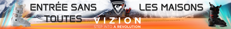 SUR TOUS LES MODÈLES DE VIZION DE ROSSIGNOL