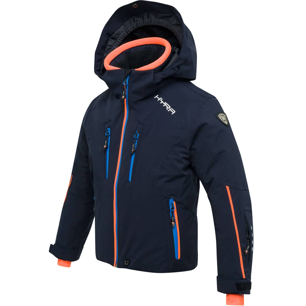 Hyra Garçons Veste MAROON PEAK bleu plomb, Vêtements de ski pour enfants, Vêtements de ski, Ski alpin