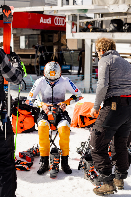 Protections de tibias Léki woldcup racing, ski slalom - La Boutique du Bâton