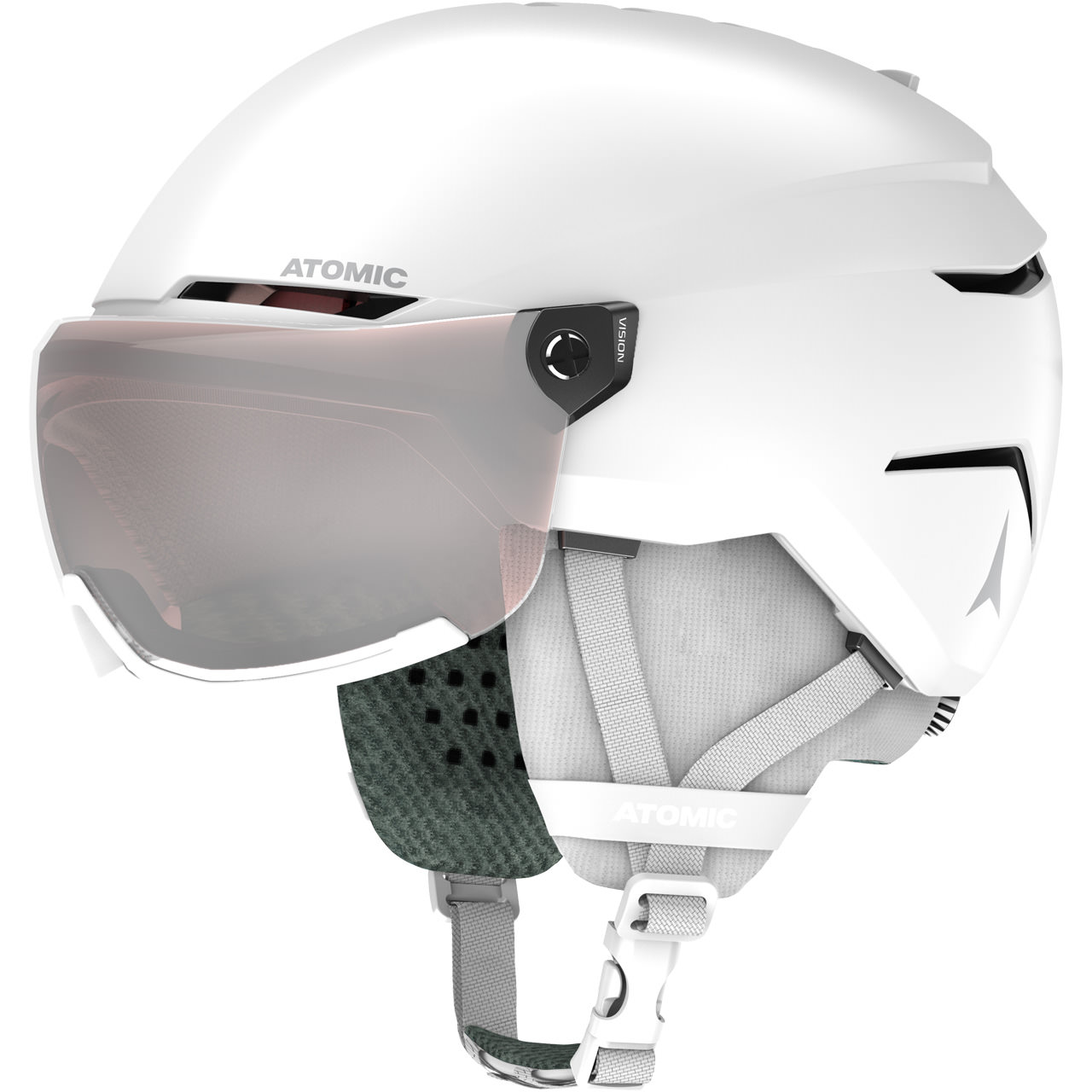 Atomic Savor Visor Casque Ski Enfant - Casques Skis Alpin