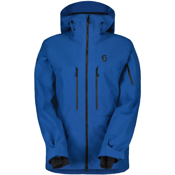 Scott Homme Veste de ski VERTIC Ripstop 3L bleu uni